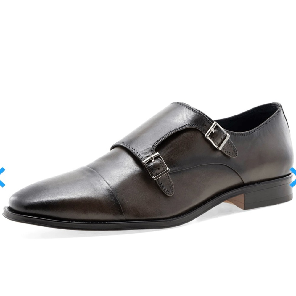 Jump New York Men’s Leather Oxfords, Manuel Size 12, New In Box